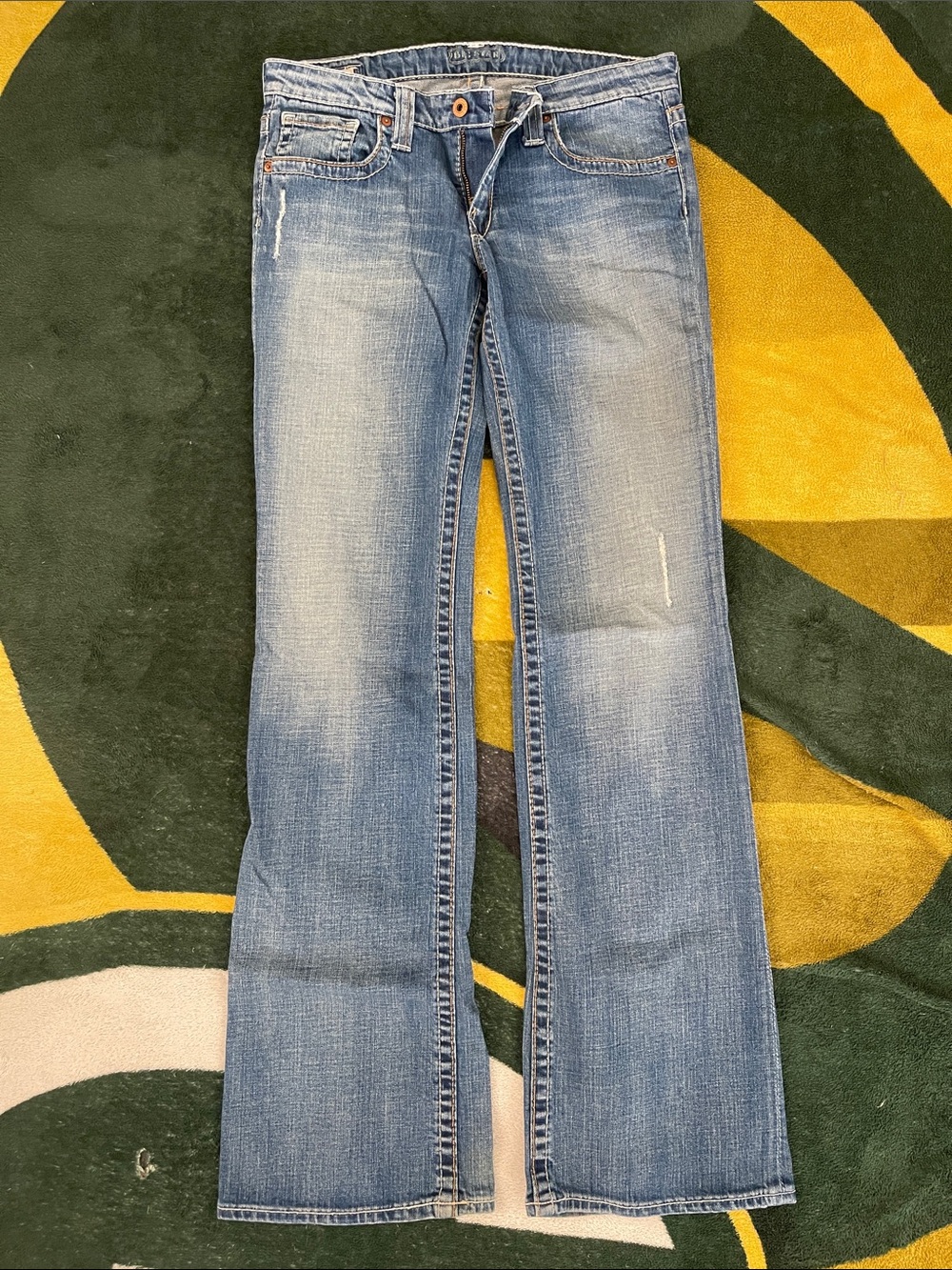 Big Star Light Blue Flare Jeans xl length